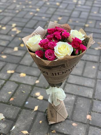 Букет цветов из: Розы в Караваево